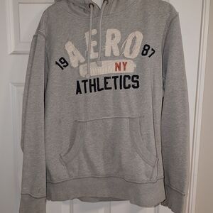 Aeropostale Gray Athletics Hoodie